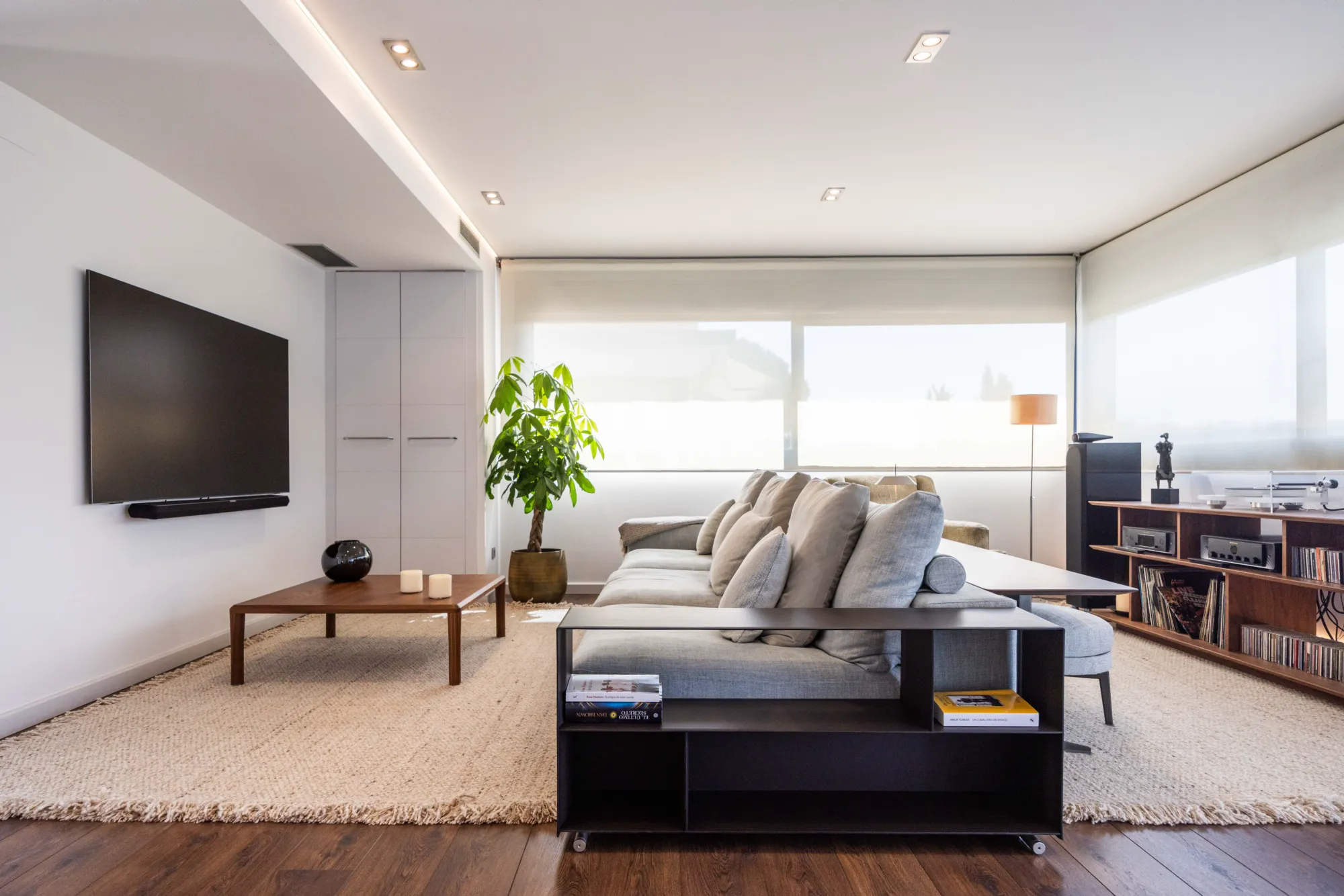 living room angle