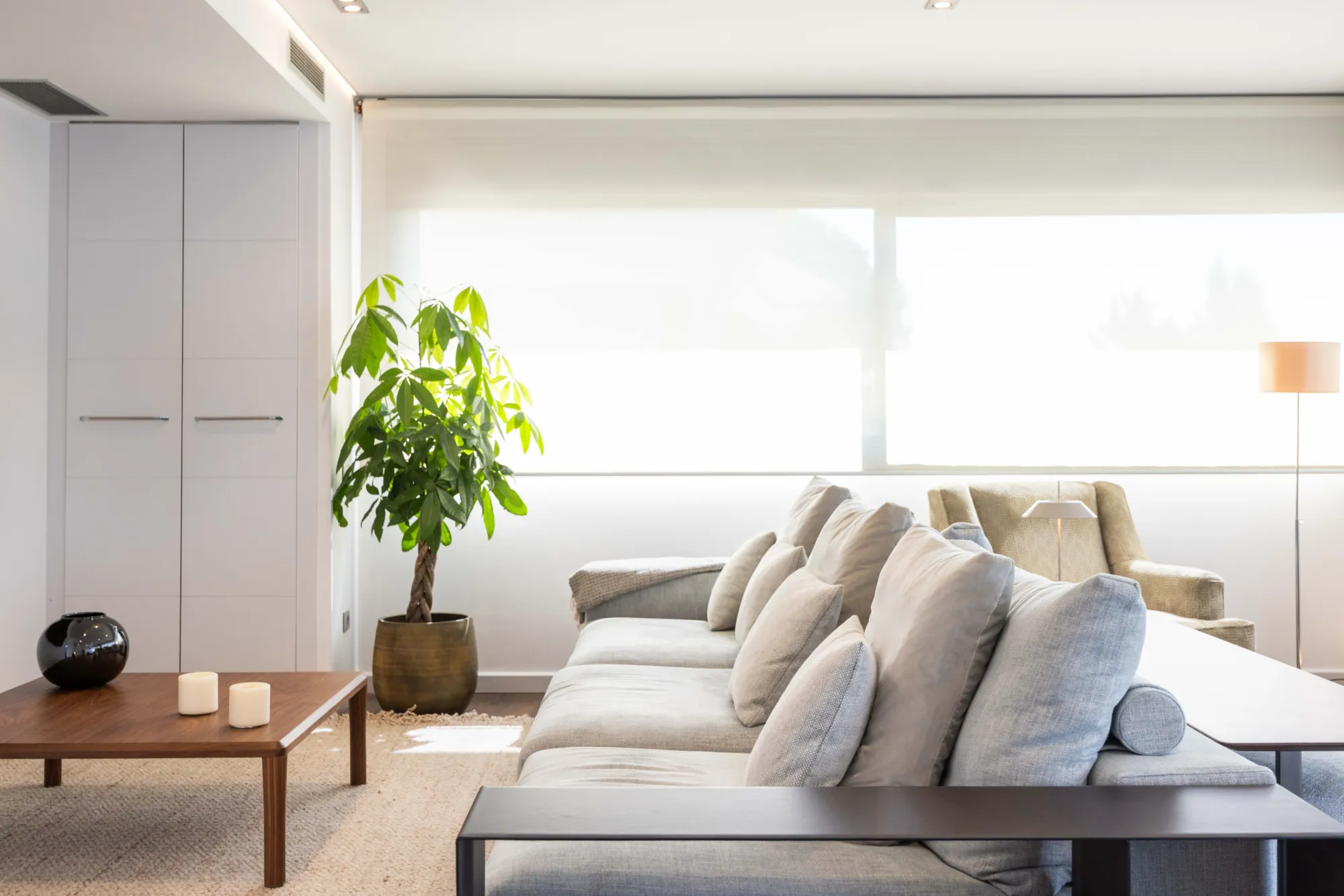living room angle