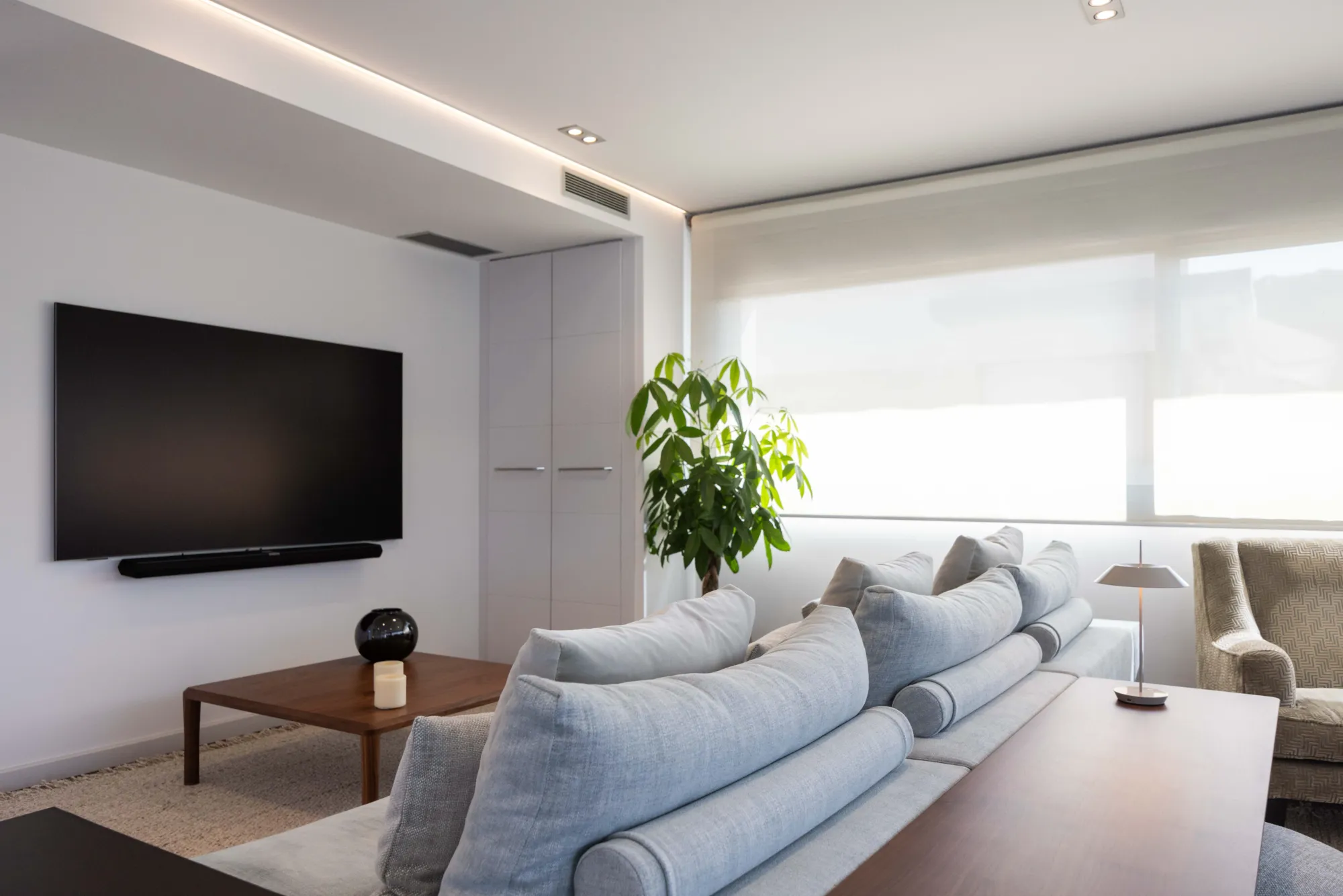 living room angle