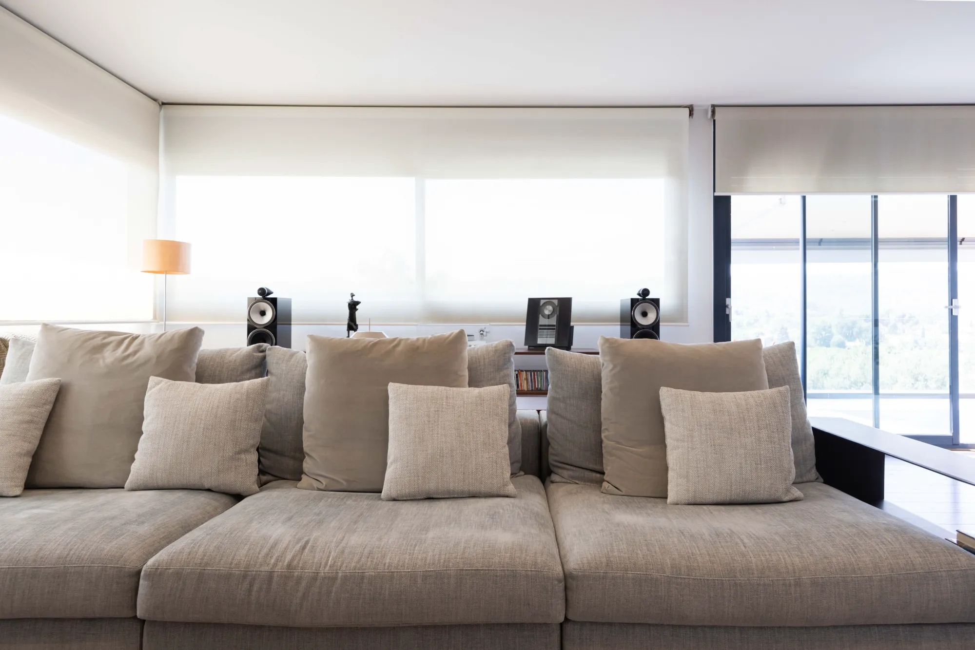 living room angle